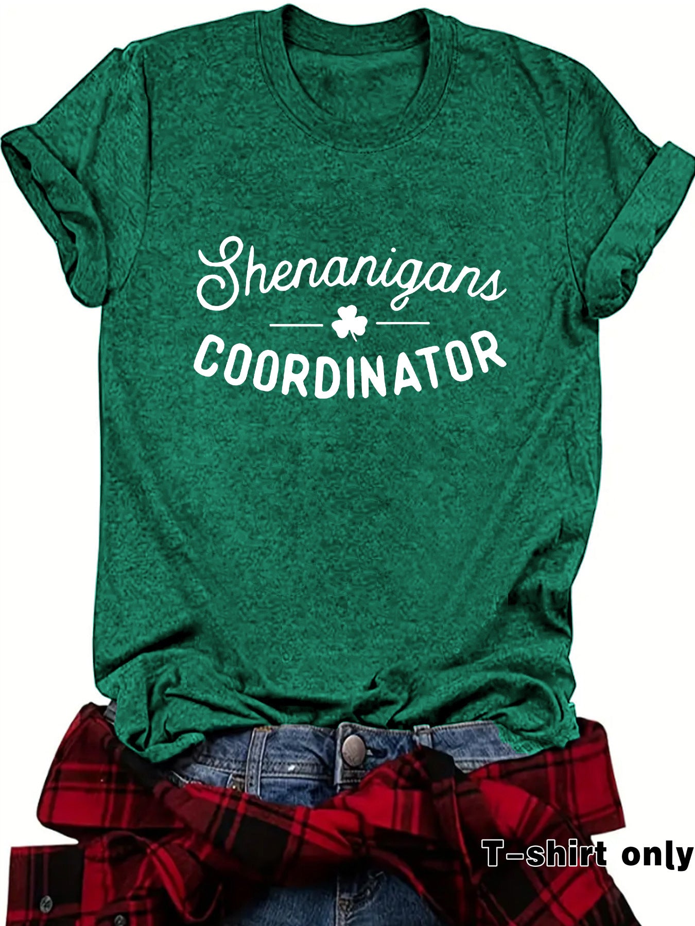 St. Patrick's loose short sleeved shirt