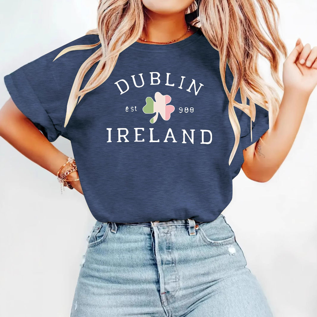 St. Patrick's Element Printed Short Sleeve