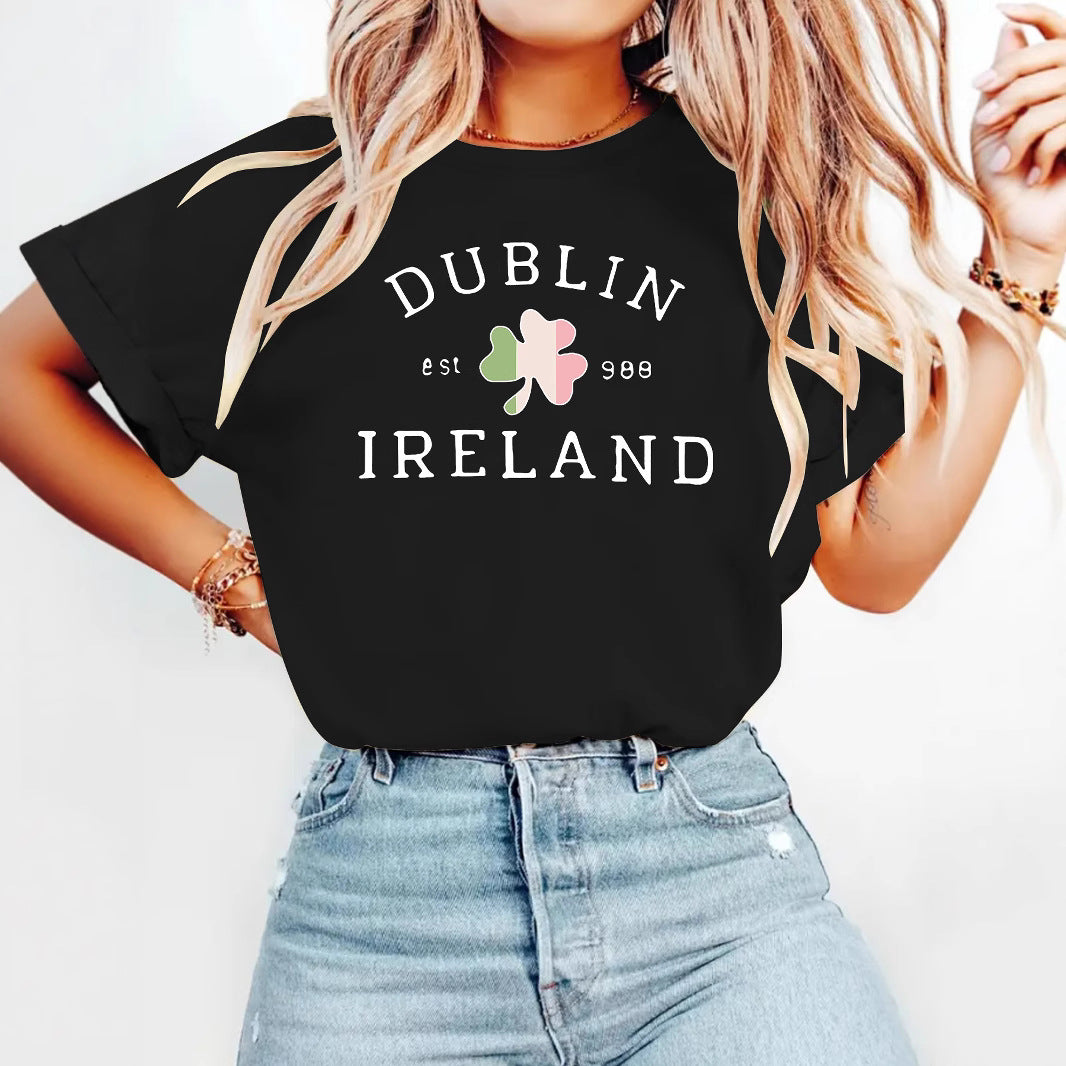 St. Patrick's Element Printed Short Sleeve